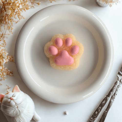 Rice Cat Paw Taba Squishy