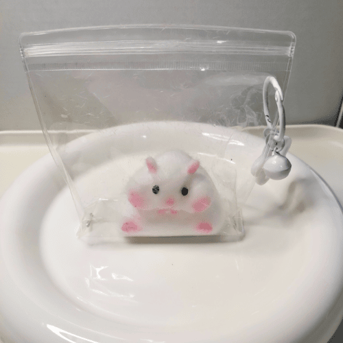 White hamster squishy
