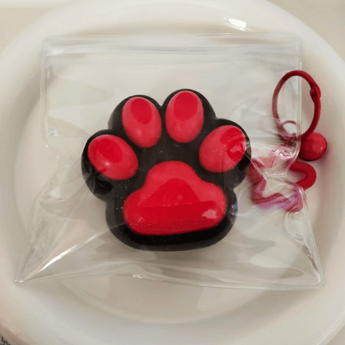 black cat paw