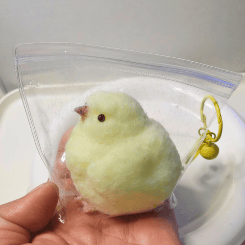 yellow squishy chicken